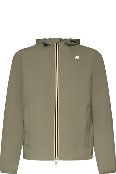 K-Way for Men K-Way Jack Stretch Dot Waterproof Jacket
