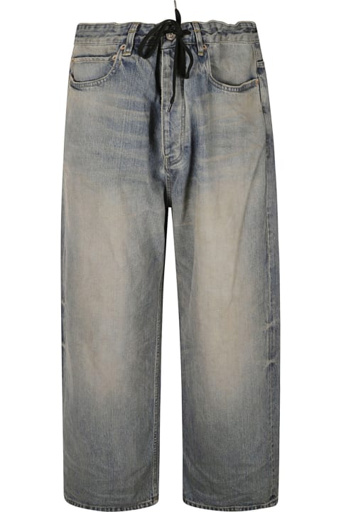 Clothing for Women Balenciaga Baggy Cropped Jeans