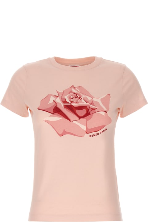 Kenzo Topwear for Women Kenzo Rose T-shirt