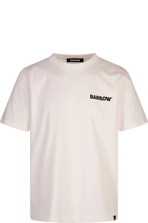 Homeware Barrow White T-shirt With Logo And Smile
