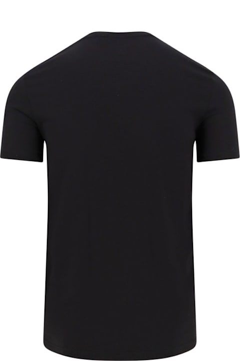 Kiton Topwear for Men Kiton Cotton T-shirt With Embroidered Logo