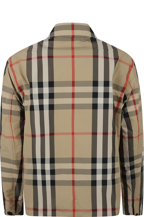 Burberry for Men Burberry Check Pattern Shift Jacket