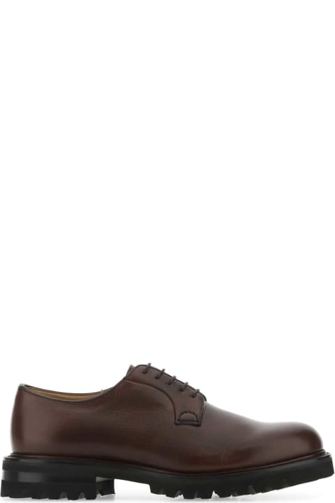 Homeware Church's Chocolate Leather Shannon Lace-up Shoes