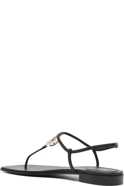 Gucci Gg Marmont Leather Sandals