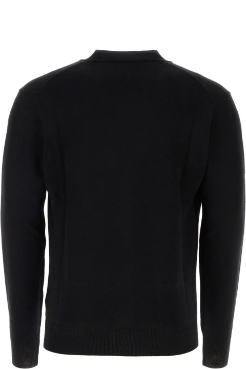 Vivienne Westwood Sweaters for Men Vivienne Westwood Black Virgin Wool Cardigan