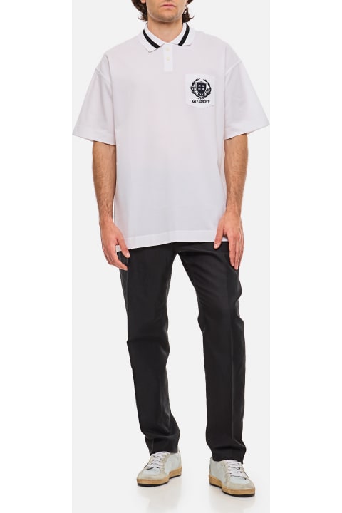 Givenchy Clothing for Men Givenchy Pocket Cotton Polo