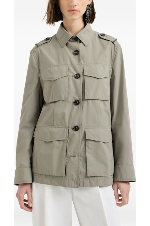 Homeware Brunello Cucinelli Cotton Blend Field Jacket