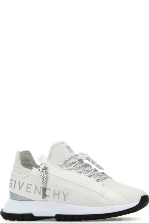 Givenchy Shoes for Men Givenchy White Leather Spectre Sneakers