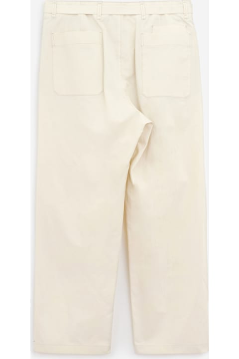 Lemaire Pants for Men Lemaire Seamless Belted Pants