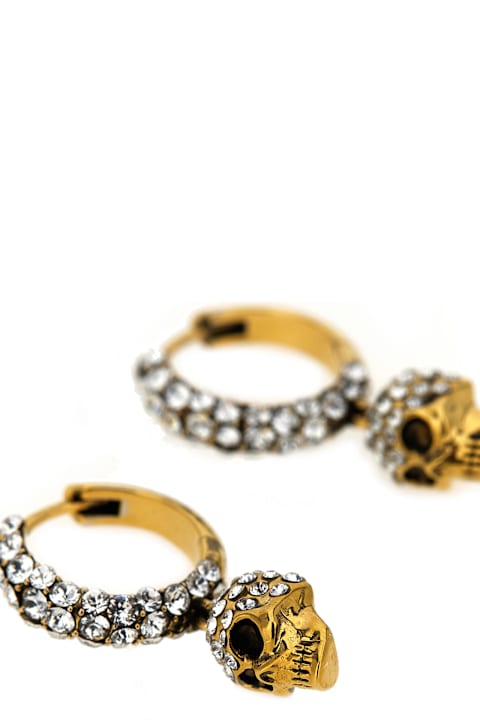 Alexander McQueen حُلي لـ السيدات Alexander McQueen Skull Earrings