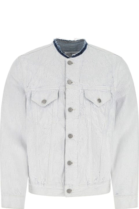 Maison Margiela معاطف وجواكت لـ السيدات Maison Margiela White Denim Jacket