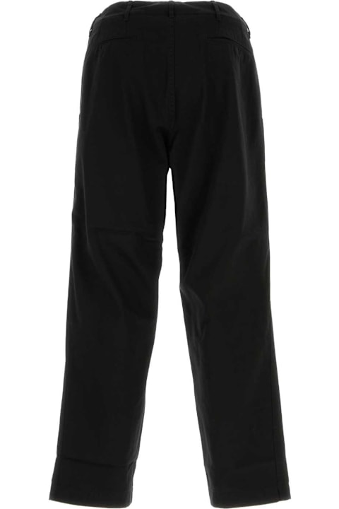 Nanamica for Women Nanamica Black Cotton Blend Pant
