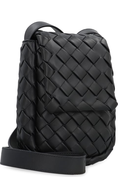 Bottega Veneta for Men Bottega Veneta Leather Crossbody Bag
