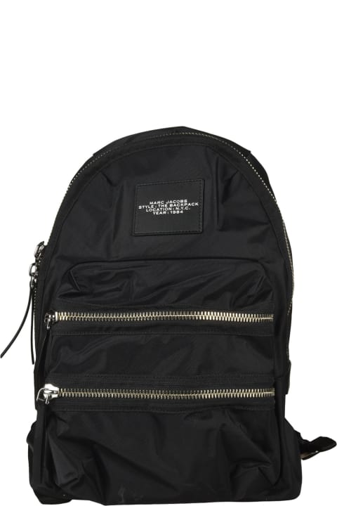 ウィメンズ新着アイテム Marc Jacobs Logo Patched Backpack