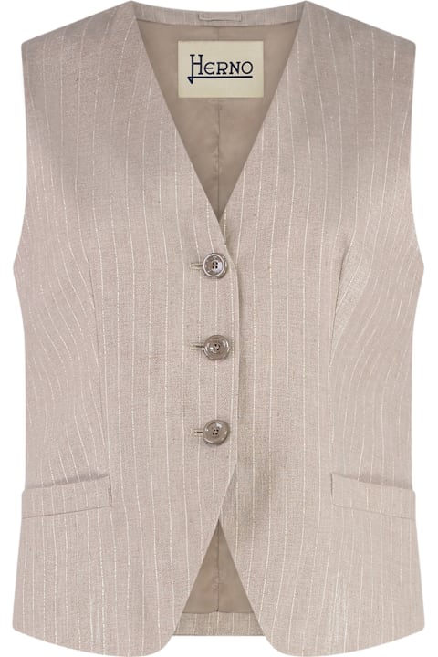 Herno for Kids Herno Single-breasted Vest