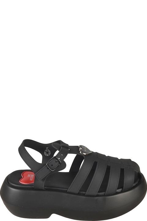 ウィメンズ Love Moschinoのサンダル Love Moschino Platform Backstrap Sandals