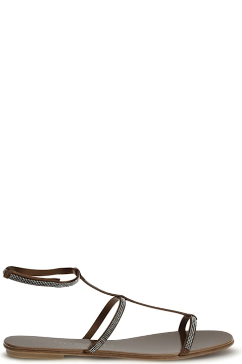 Pedro Garcia Rhinestone Sandals