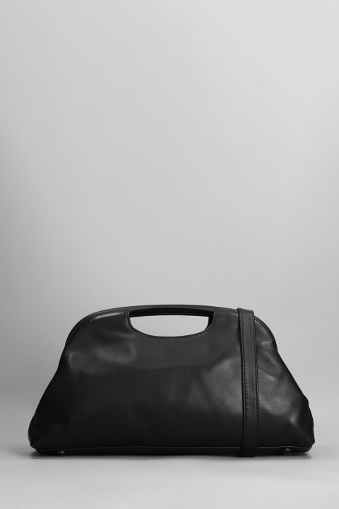 Helen 020 Hand Bag In Black Leather