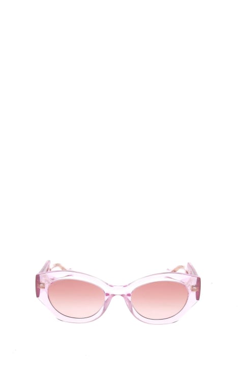 أدوات منزلية Gucci Eyewear La Piscine Oval-frame Sunglasses