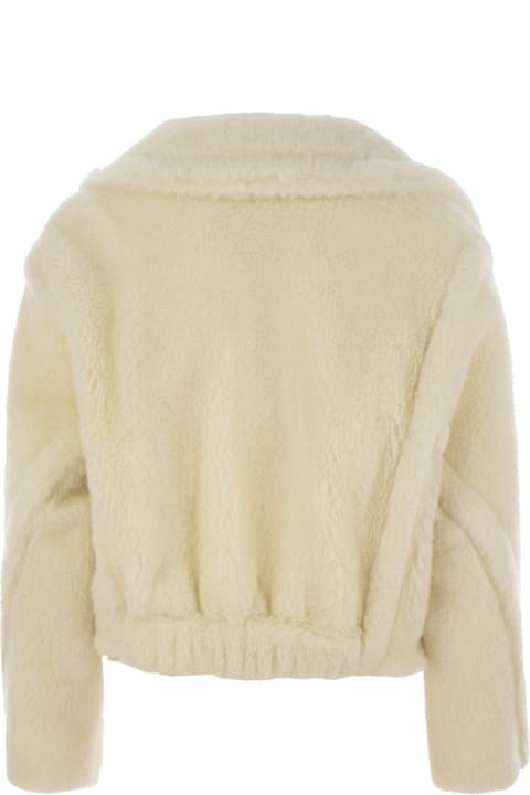 Max Mara لـ Women Max Mara Collared Long-sleeved Coat