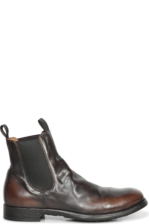 Officine Creative for Men Officine Creative Chronicle002 Coffee Ankle Boot