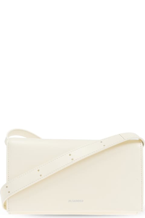 Jil Sander Wallets for Women Jil Sander Jil Sander Leather Wallet On A Strap
