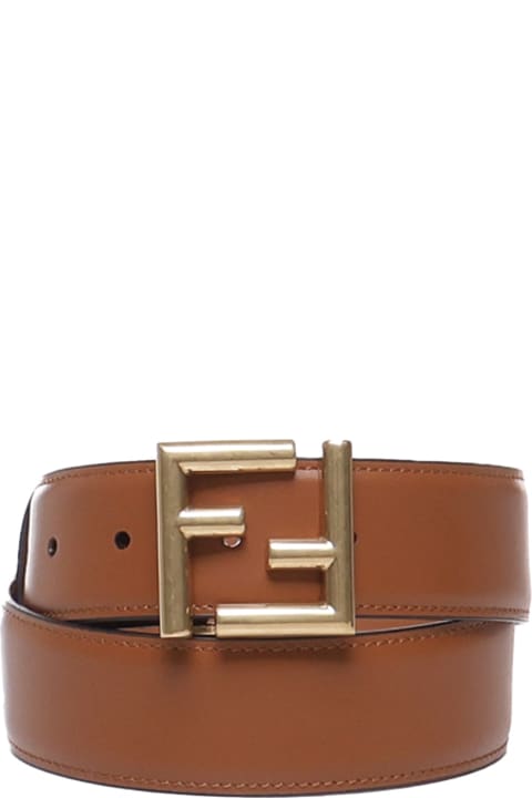Fendi for Women Fendi Leather-colored Belt