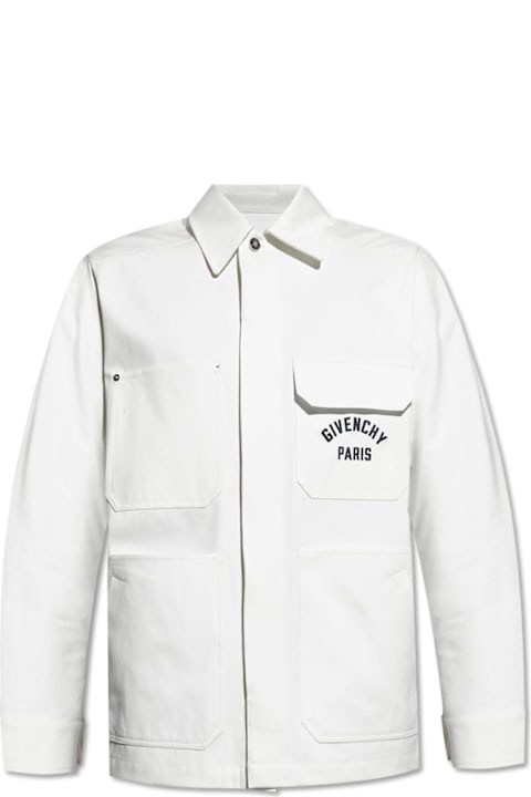 Homeware Givenchy Givenchy Shirt Jacket With Logo