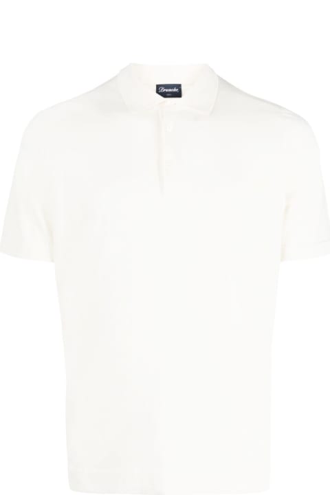 Drumohr Topwear for Men Drumohr Short Sleeves Polo With Buttons