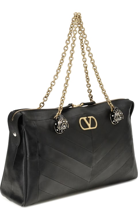 Valentino Garavani Medium Panthea Shoulder Bag