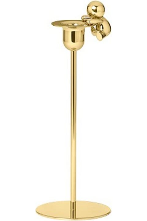 Homeware Ghidini 1961 Omini - The Climber Tall Candlestick Polished Brass