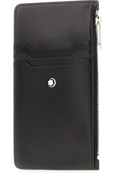 Montblanc Accessories for Women Montblanc Black Leather Card Holder