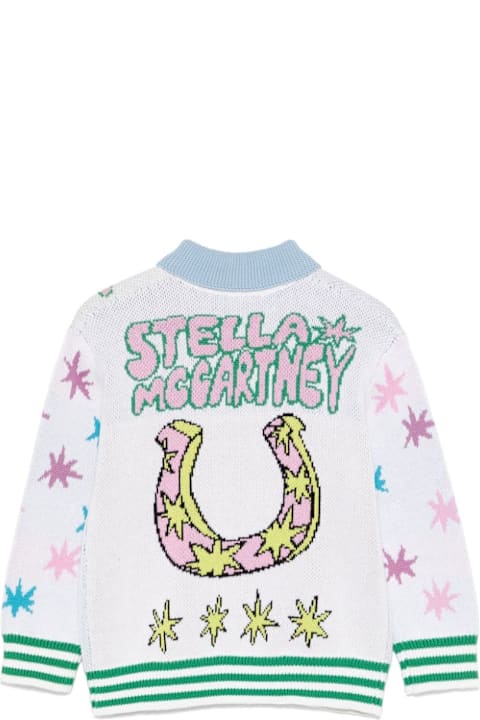 Topwear for Girls Stella McCartney Kids Cardigan Con Stampa