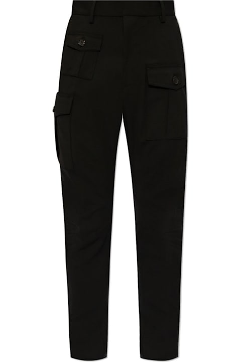 Dsquared2 for Men Dsquared2 Mid-rise Tapered Cargo Trousers