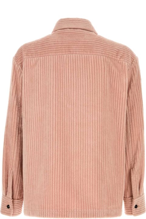 Homeware Jil Sander Pink Corduroy Shirt