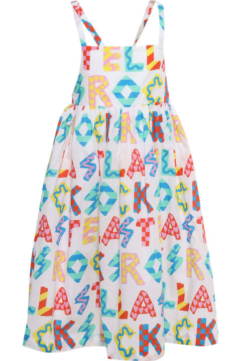 Dresses for Girls Stella McCartney Kids Long Dress With Colorful Pattern