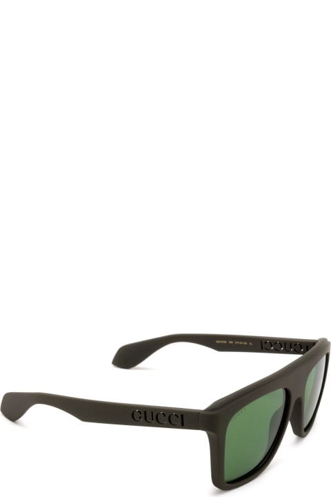 Eyewear for Men Gucci Eyewear Gg1570s Green Sunglasses
