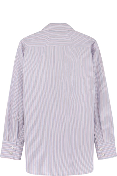 The Seafarer for Men The Seafarer Kim Striped Cotton Shirt