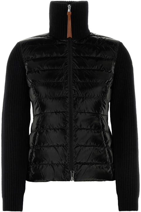 Fashion for Women Moncler Black Wool Sweatshirt