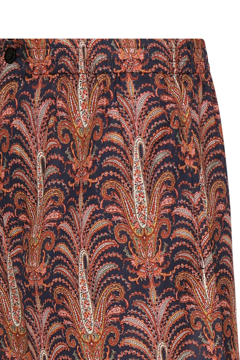 Valentino Garavani Pants for Men Valentino Garavani Cotton Shorts With Graphic Print