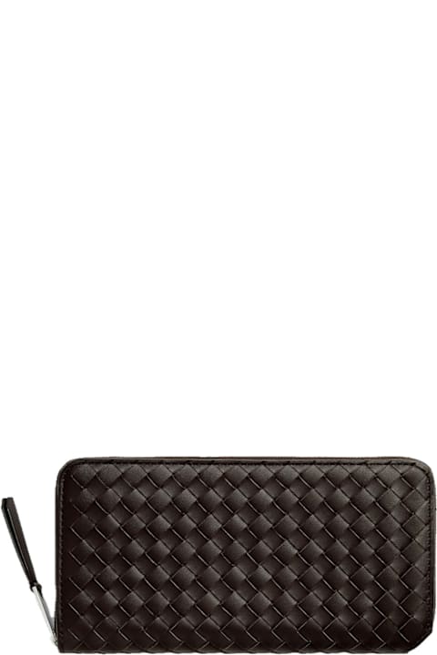 Bottega Veneta Wallets for Men Bottega Veneta Intrecciato Zip Around Wallet