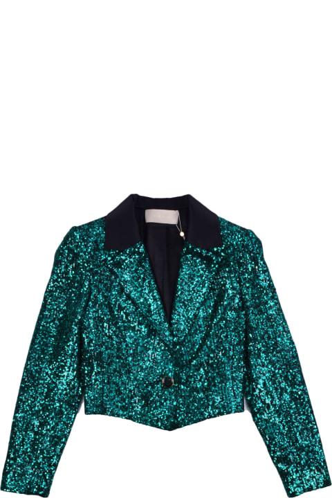 Jacket With Sequins