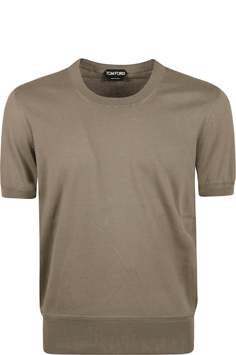 Tom Ford for Men Tom Ford Rib Trim Regular Polo Shirt