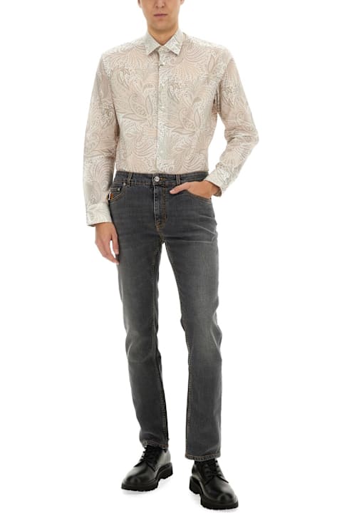 Etro الجينز لـ القسم الرجالي Etro Regular Fit Jeans