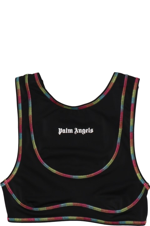 Palm Angels for Women Palm Angels 'rainbow Miami' Sporty Top