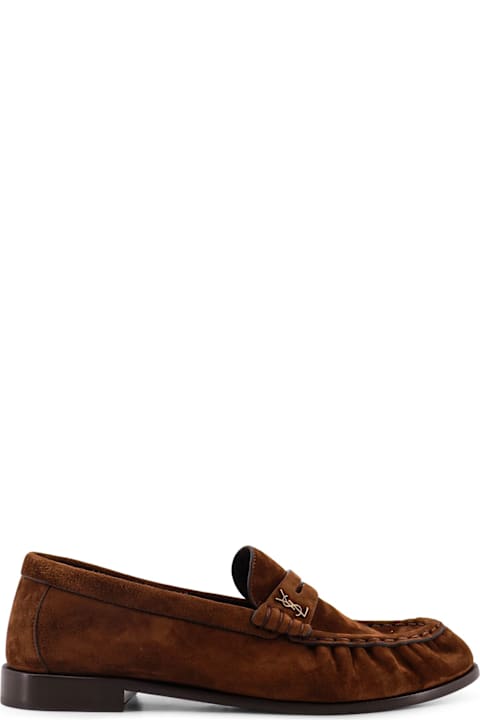 Saint Laurent Le Loafer Suede Loafer