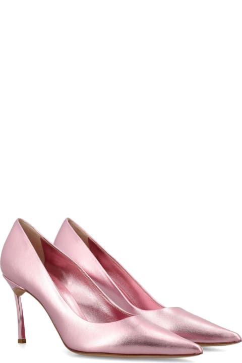 High-Heeled Shoes for Women Casadei Flash Goldust
