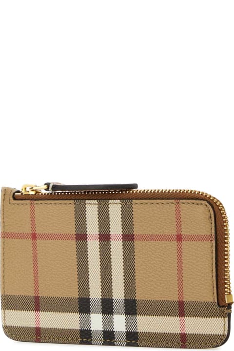 Accessories Sale for Women Burberry Printed Canvas Card Holder