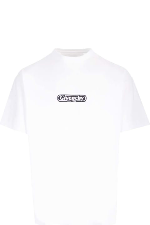 Givenchy Topwear for Men Givenchy White Cotton T-shirt