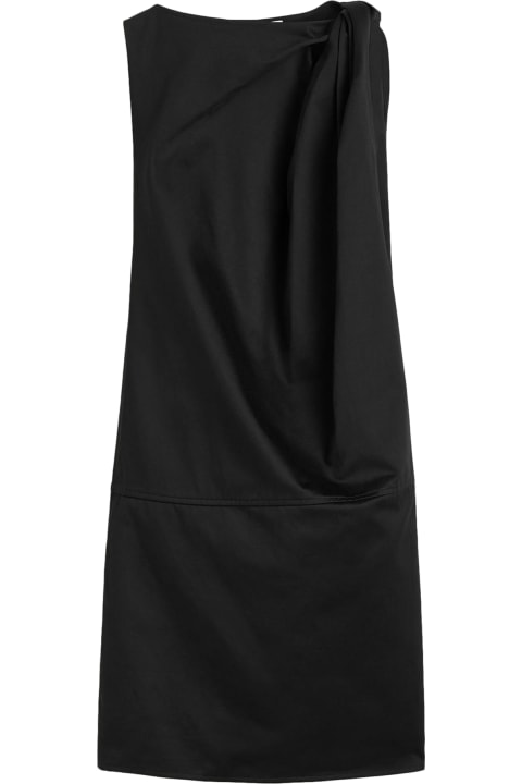 Totême for Women Totême Shoulder-twist Satin Dress